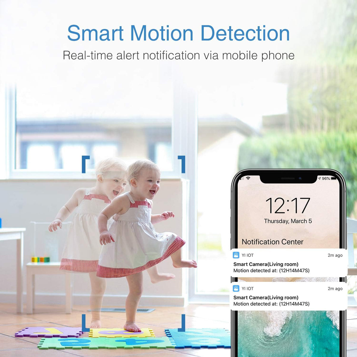 1080P HD WiFi Camera with Night Vision, Motion Detection, Two-Way Audio, 4-Pack E4952