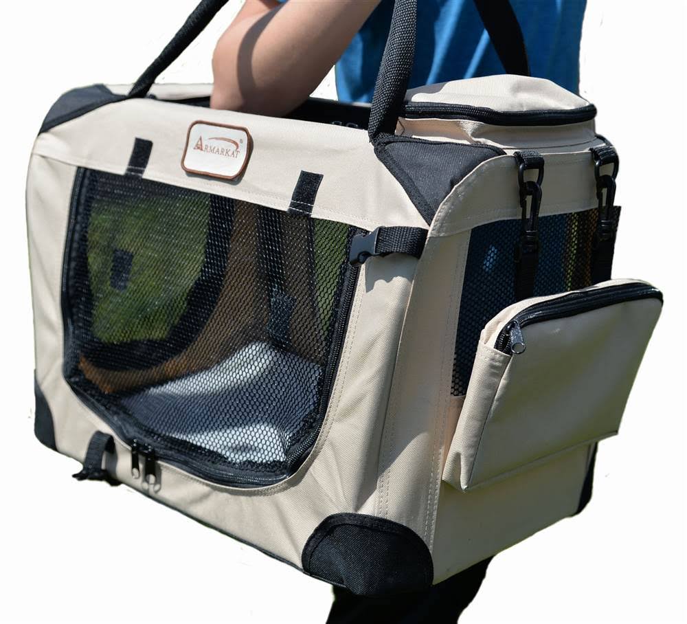 Beige Pet Carrier A5158