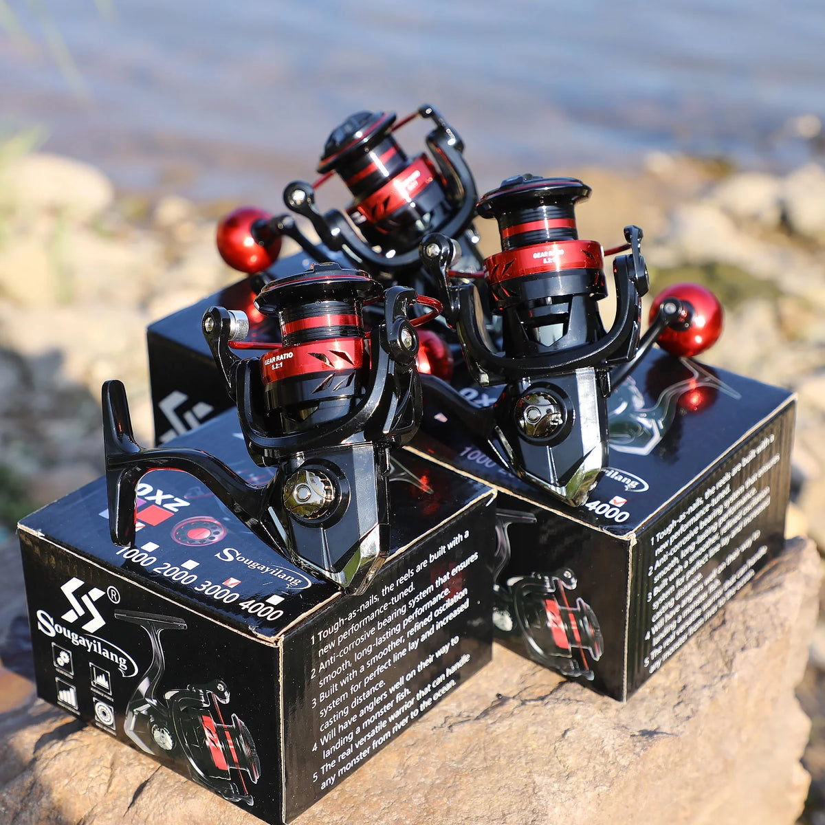 5.2:1 Gear Ratio Spinning Reel with Aluminum Spool S99918