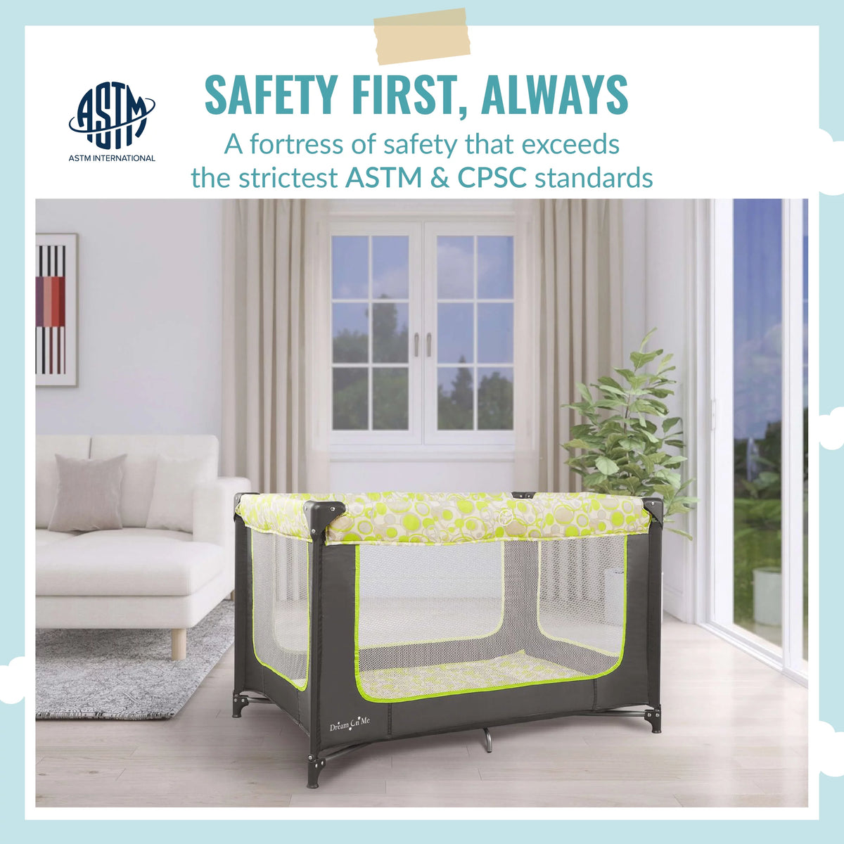 Portable Playard with Carry Bag S179910