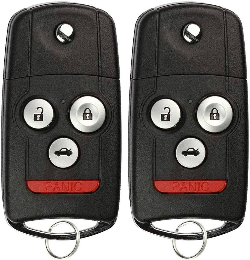 Keyless Entry Remote Flip Key (Pack of 2) S2953