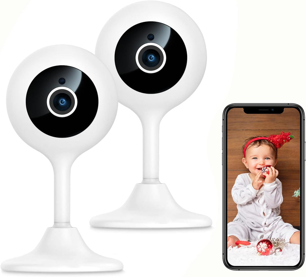 1080P HD WiFi Camera with Night Vision, Motion Detection, Two-Way Audio, 4-Pack E4952
