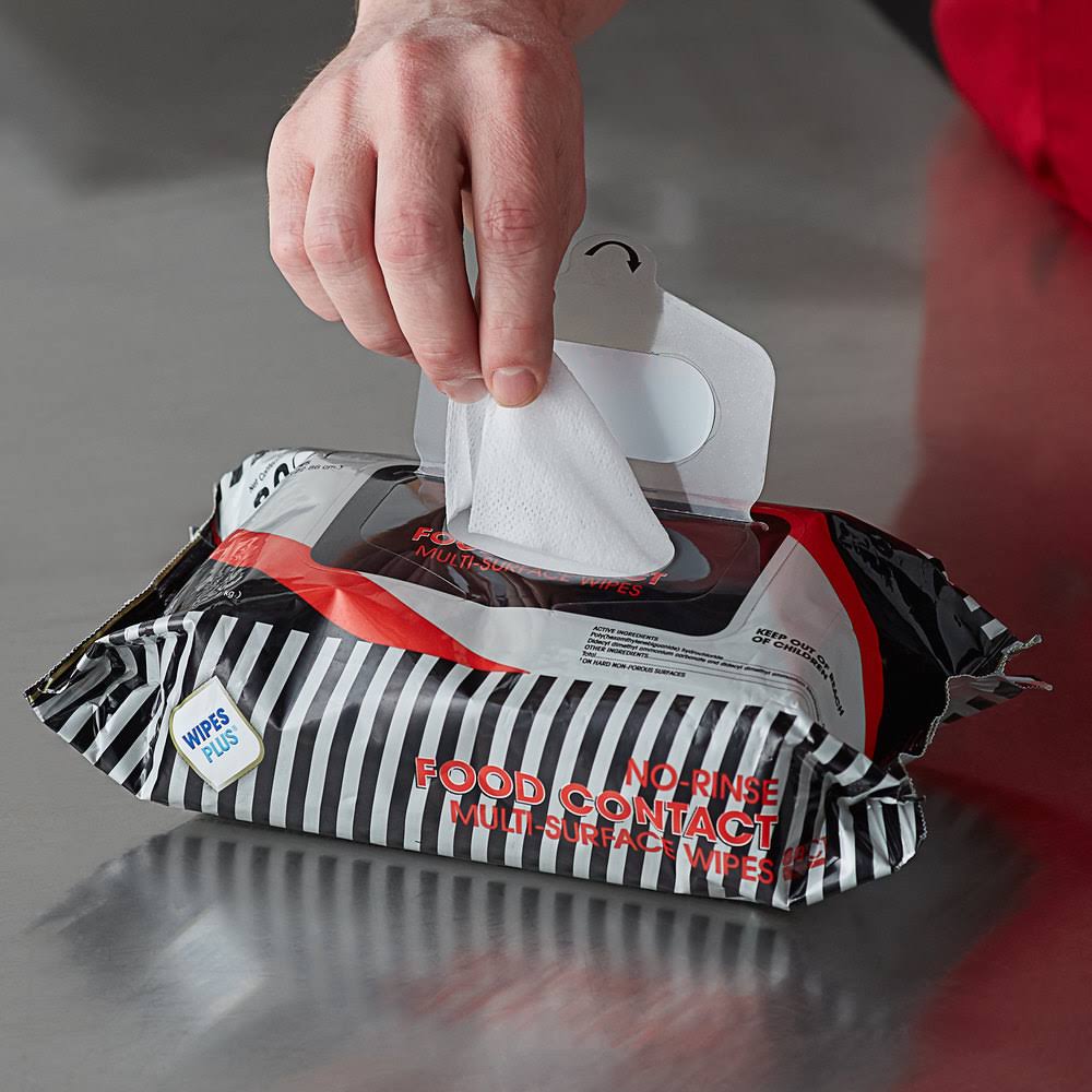 Food Contact Sanitizing Wipes 12/Case G7309