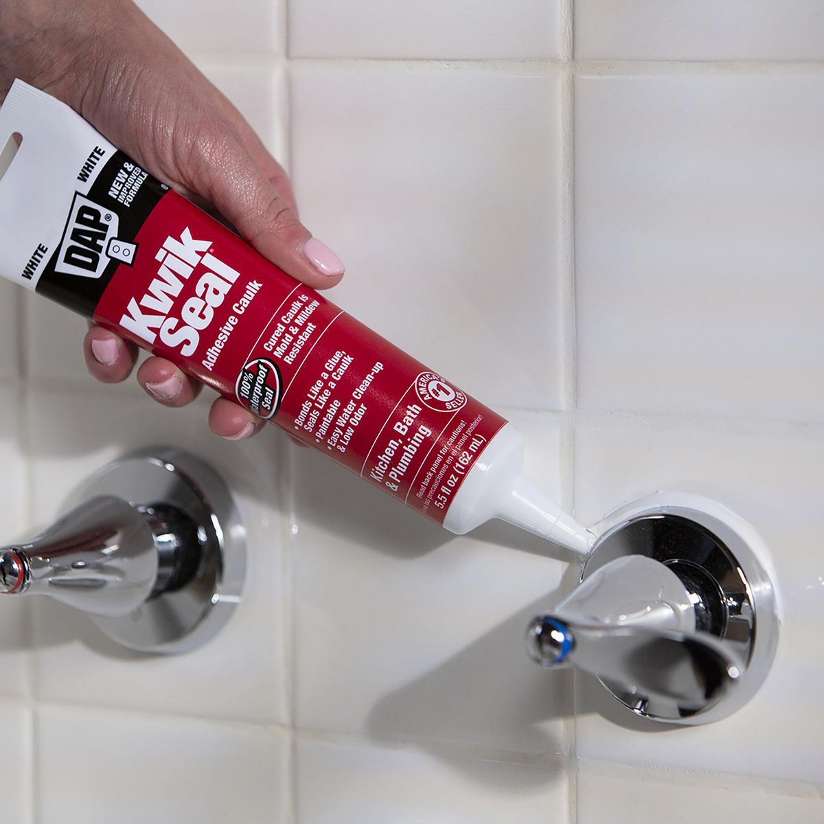5.5 oz. Tub and Tile Adhesive Caulk X1804