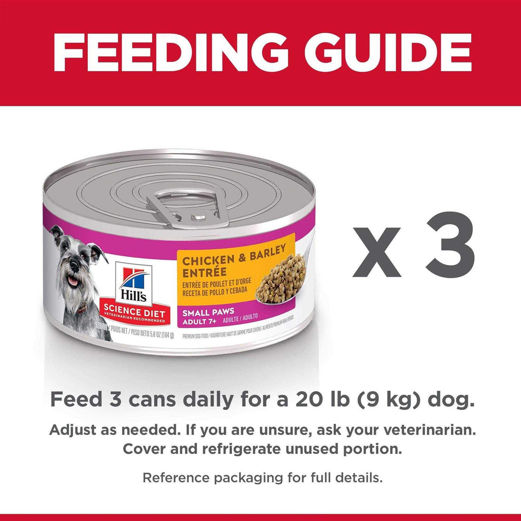 Adult 7+ Chicken & Barley Dog Food D376289