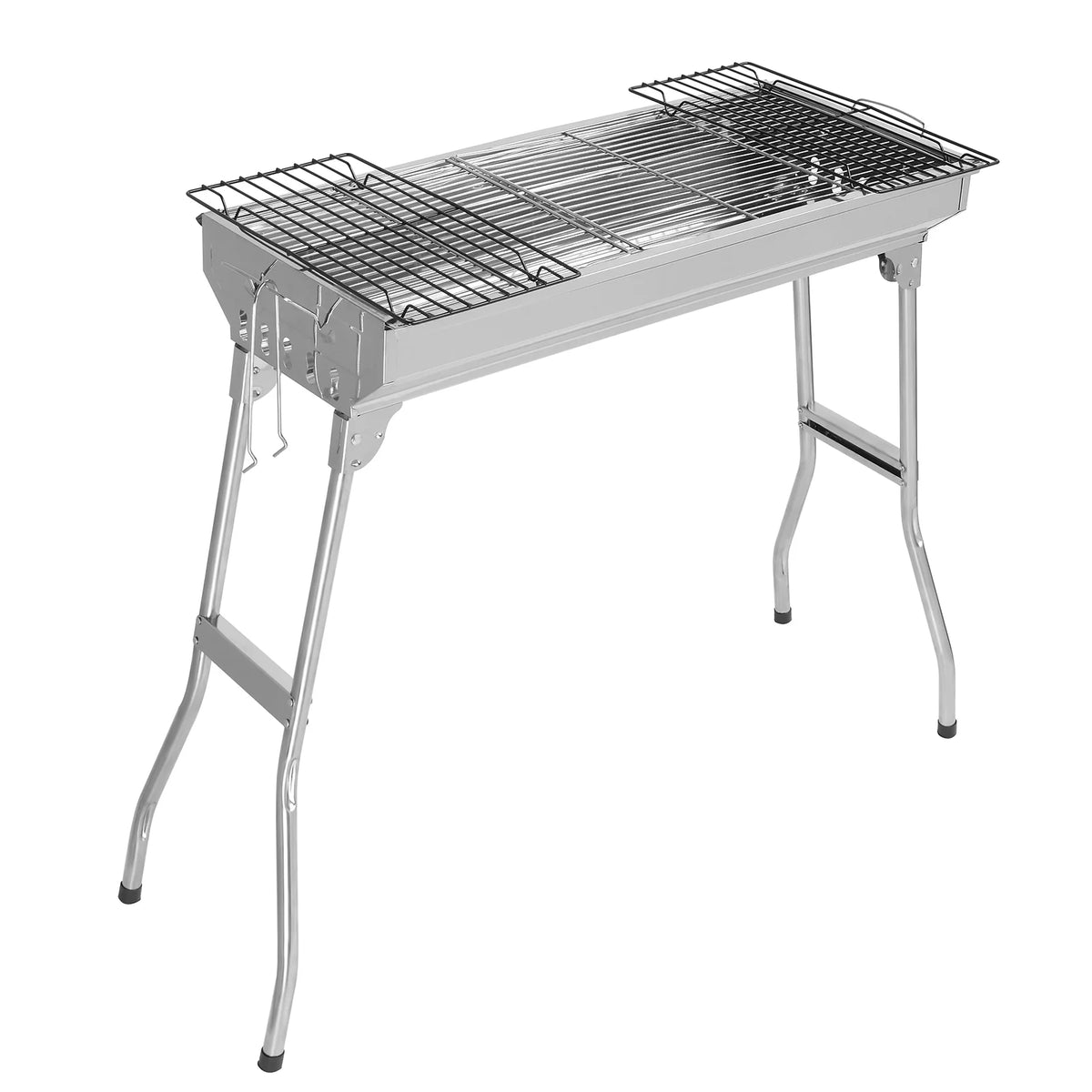 28'' Stainless Steel Charcoal BBQ Grill I8485