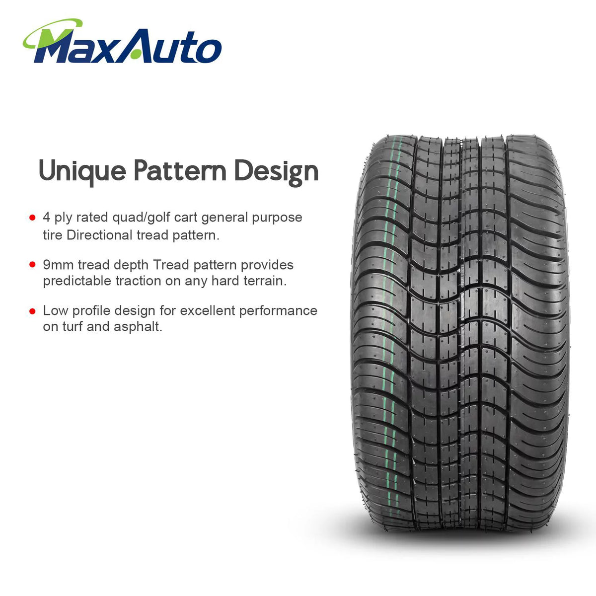 Golf Cart Tires 205/50-10 4Pcs G37608