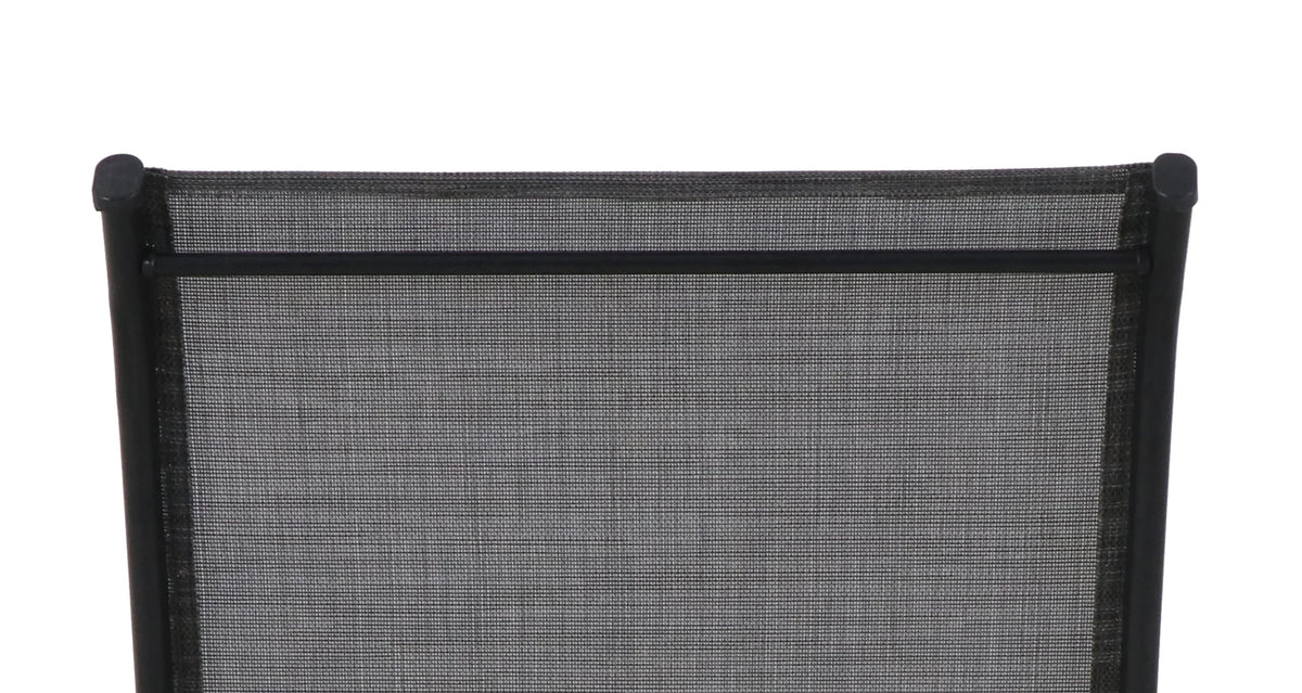 Grey Steel Stacking Chair N292