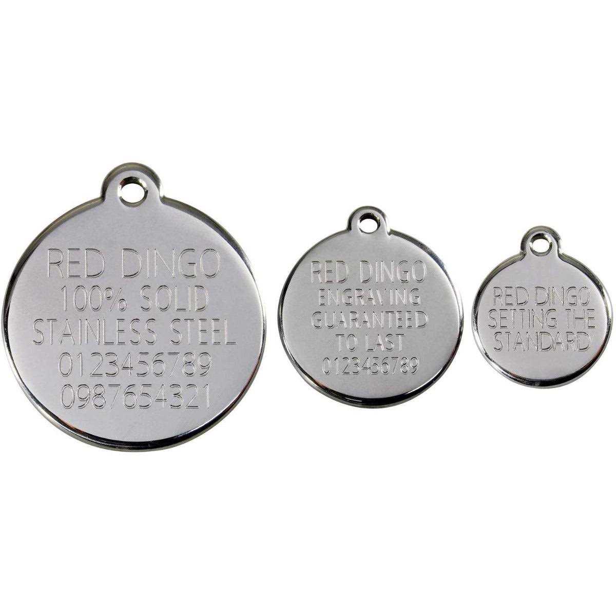 Enamel Pet ID Tag Heart Q86614