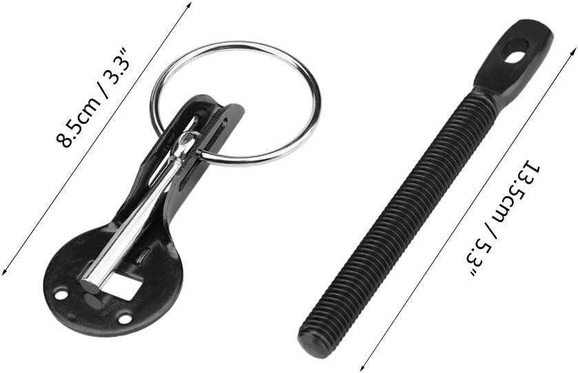 Universal Aluminum Hood Lock Pin Kit Pack of 2 C952054
