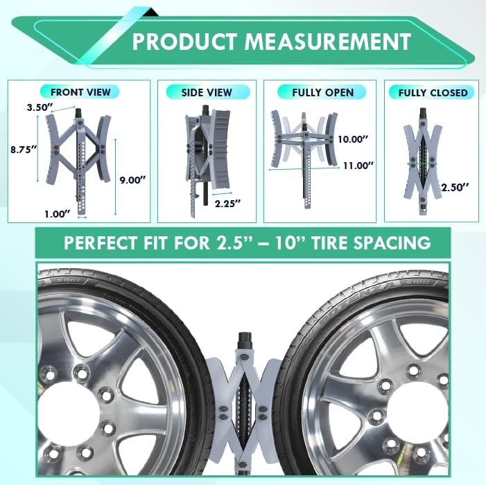 2-Pack Stainless Steel Wheel Chocks E8264