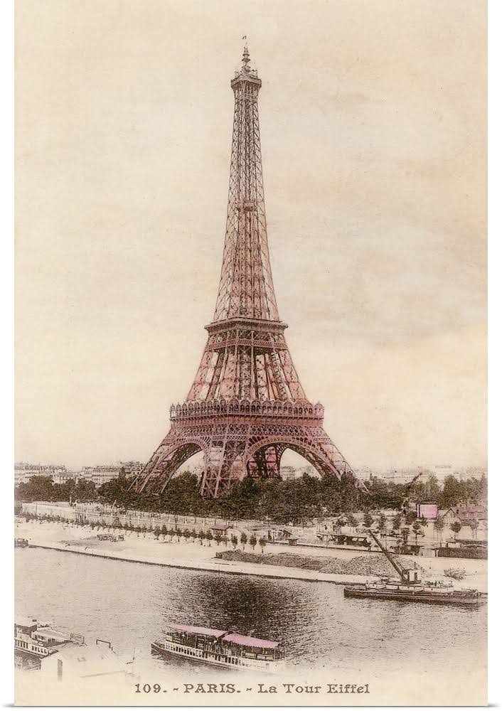 Eiffel Tower Poster Print 40x60 L1233