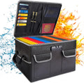 Collapsible File Box with Lock W331925