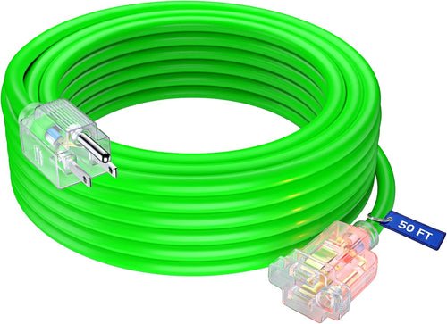 100 Feet 14 Gauge Heavy Duty Outdoor Extension Cord Y689355