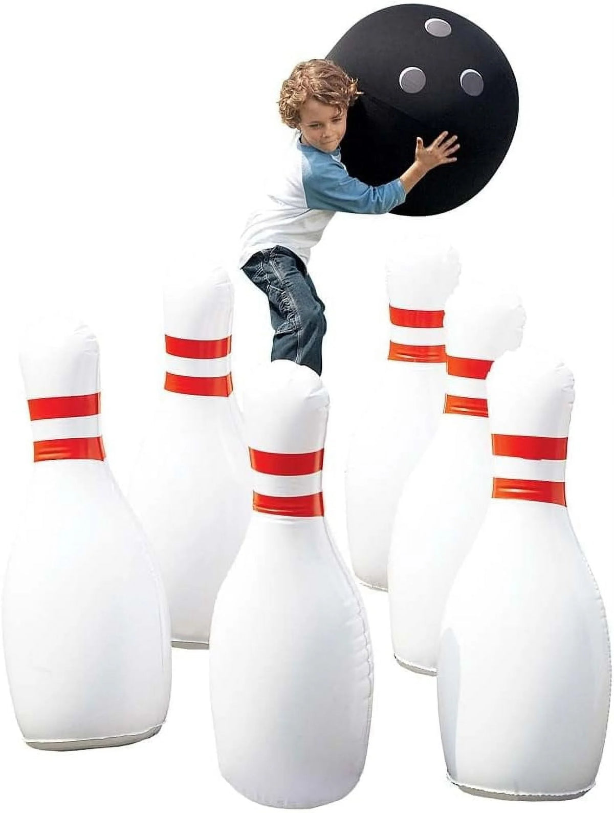 Giant Inflatable Bowling Game Set Q57411