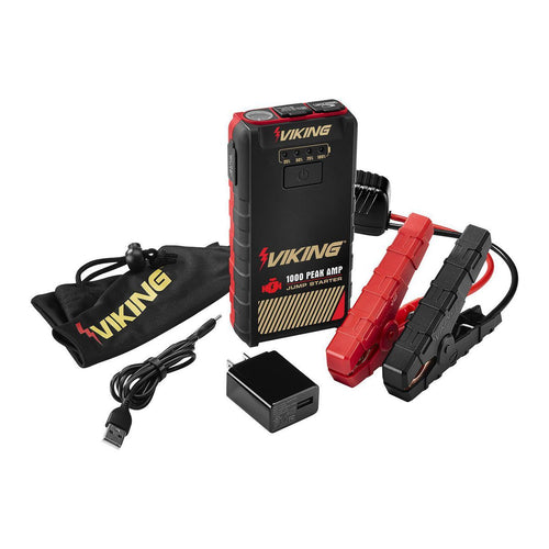 1000 Peak Amp Lithium-Ion Jump Starter and Power Bank U75053