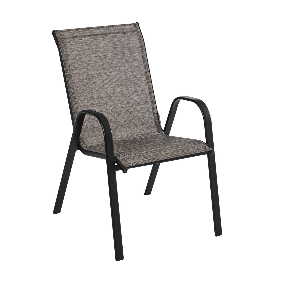 Grey Steel Stacking Chair N292