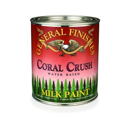 Milk Paint, 1 Quart, Coral Crush T331