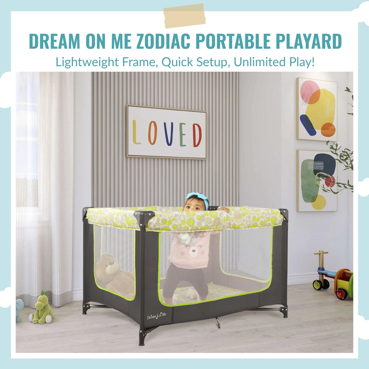 Portable Playard with Carry Bag S179910