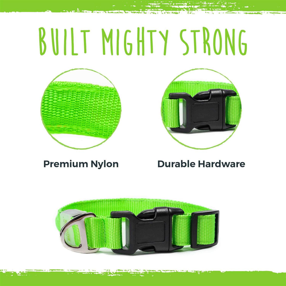 LED Dog Collar USB Rechargeable A394