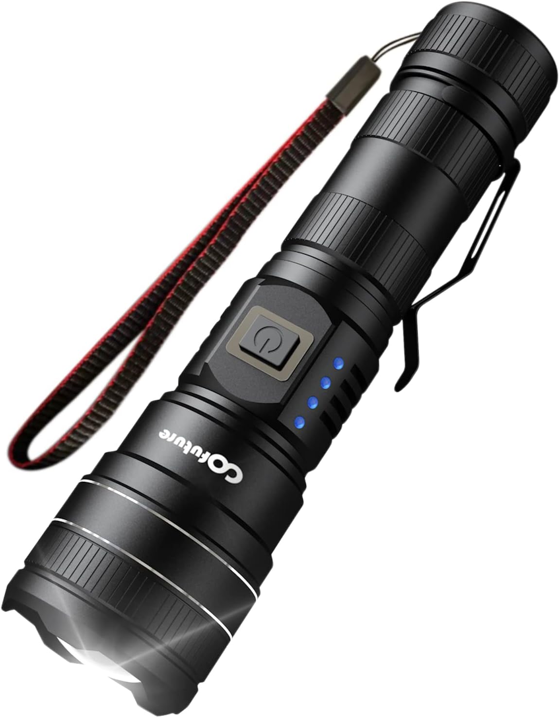 High Lumens 1640ft Beam Distance IP67 Waterproof Rechargeable Flashlight V491