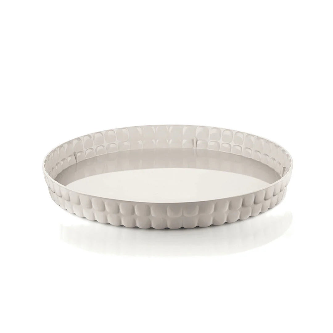 Round tray Taupe Z4851