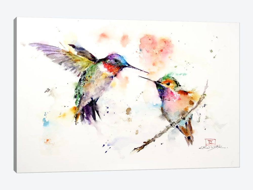 Hummingbirds Canvas Art Wall Decor M577883