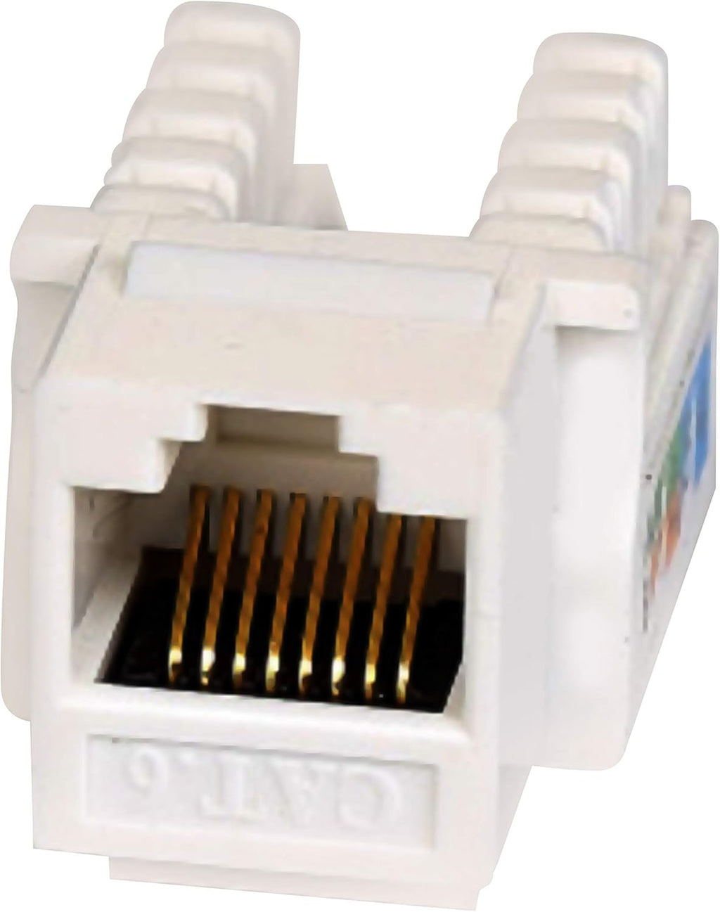 100-Pack Cat6 Keystone Jack Ethernet Wall Jack C99244