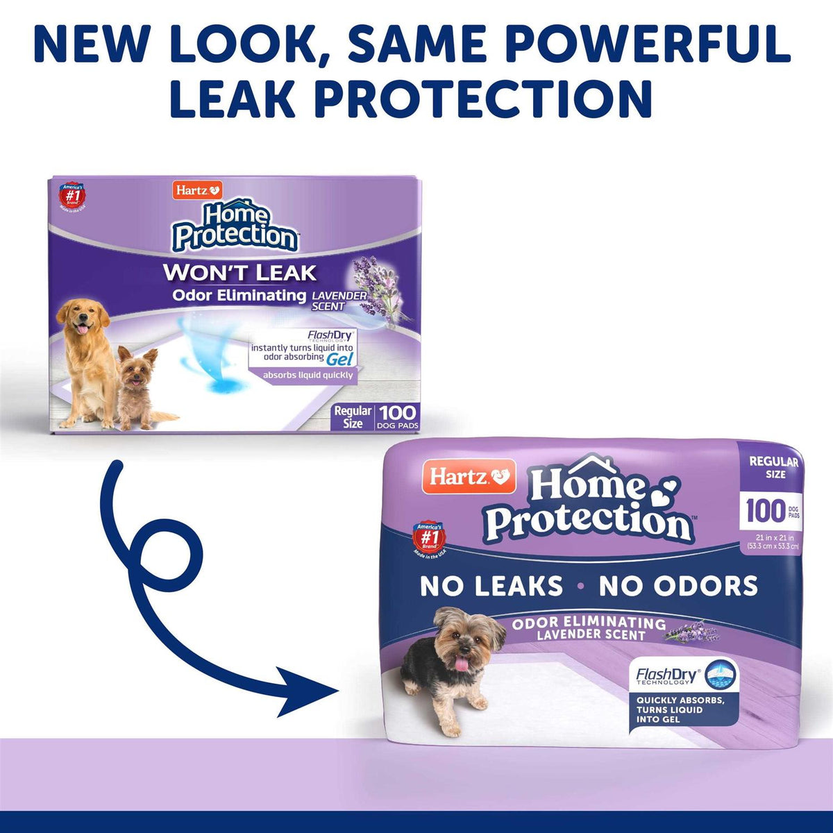 Lavender Scent Odor Eliminating Dog Pads U74151