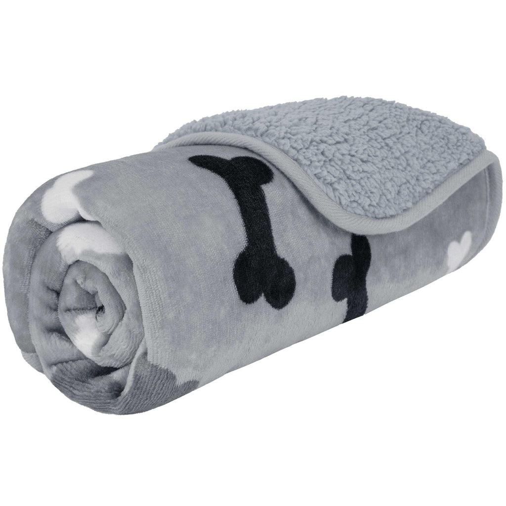 Waterproof Sherpa Fleece Pet Blanket H388