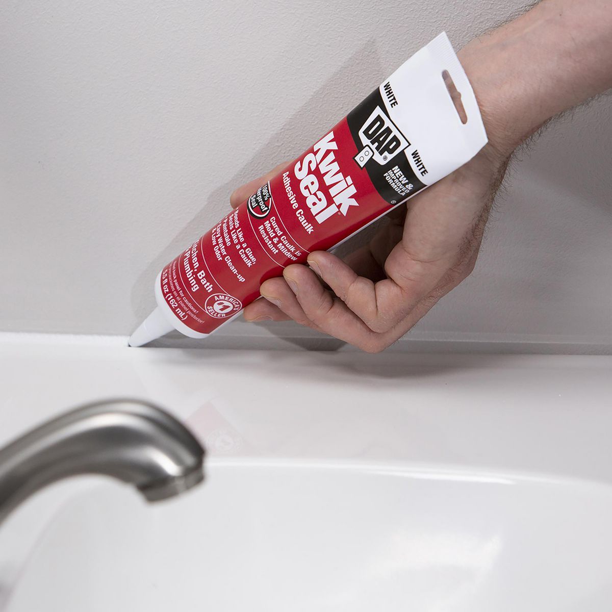 5.5 oz. Tub and Tile Adhesive Caulk X1804