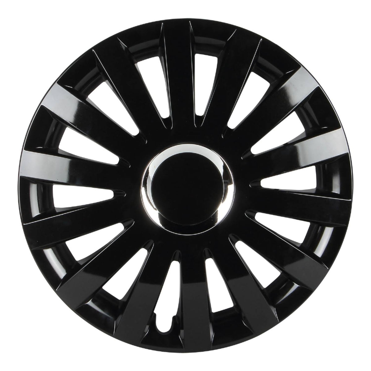 14" Gloss Black Wheel Cover, Pack of 4 N5265