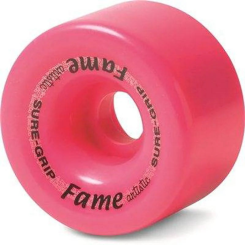 Clear Pink Artistic Indoor Wheels Set of 8 V4185