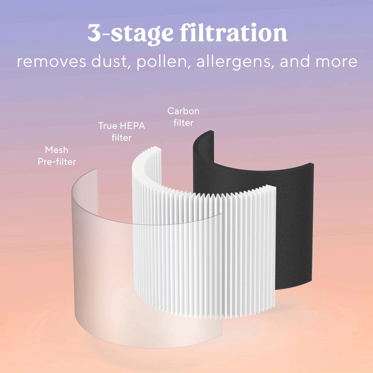Desktop Air Purifier with True HEPA Filter K2767