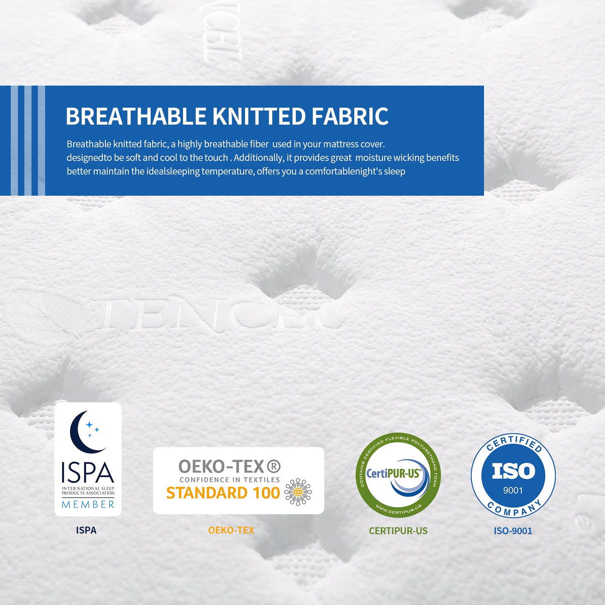 12 inch Full Size Gel Memory Foam Hybrid Mattress I405925