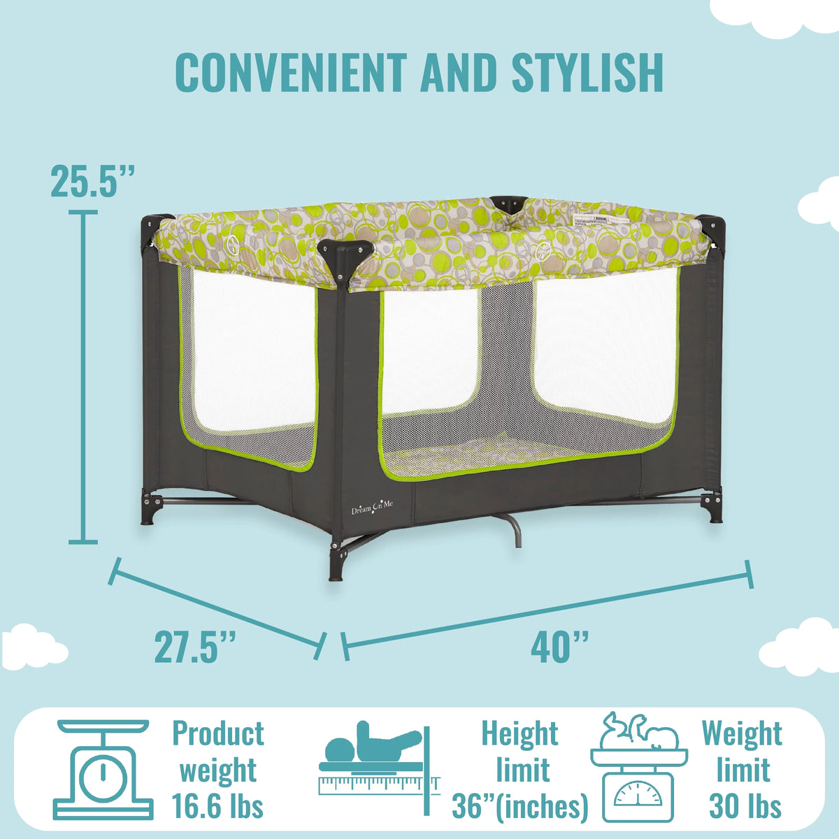 Portable Playard with Carry Bag S179910