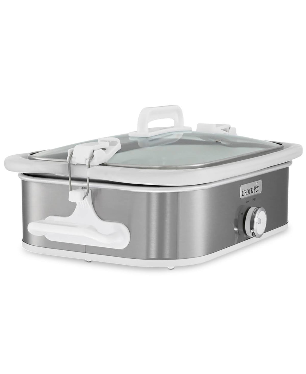 3.5 Quart Stainless Steel Slow Cooker T4537