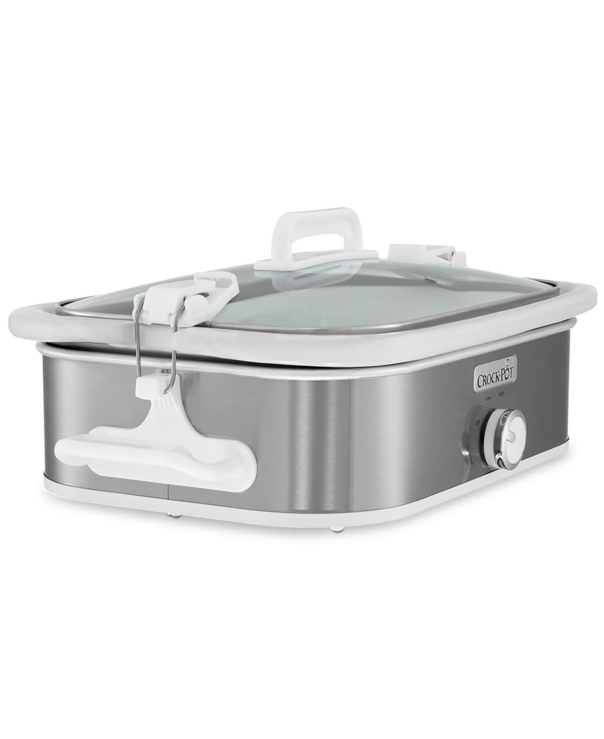 3.5 Quart Stainless Steel Slow Cooker T4537