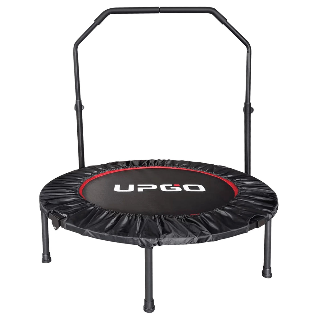 40 Foldable Fitness Trampoline with Adjustable Foam Handle W318