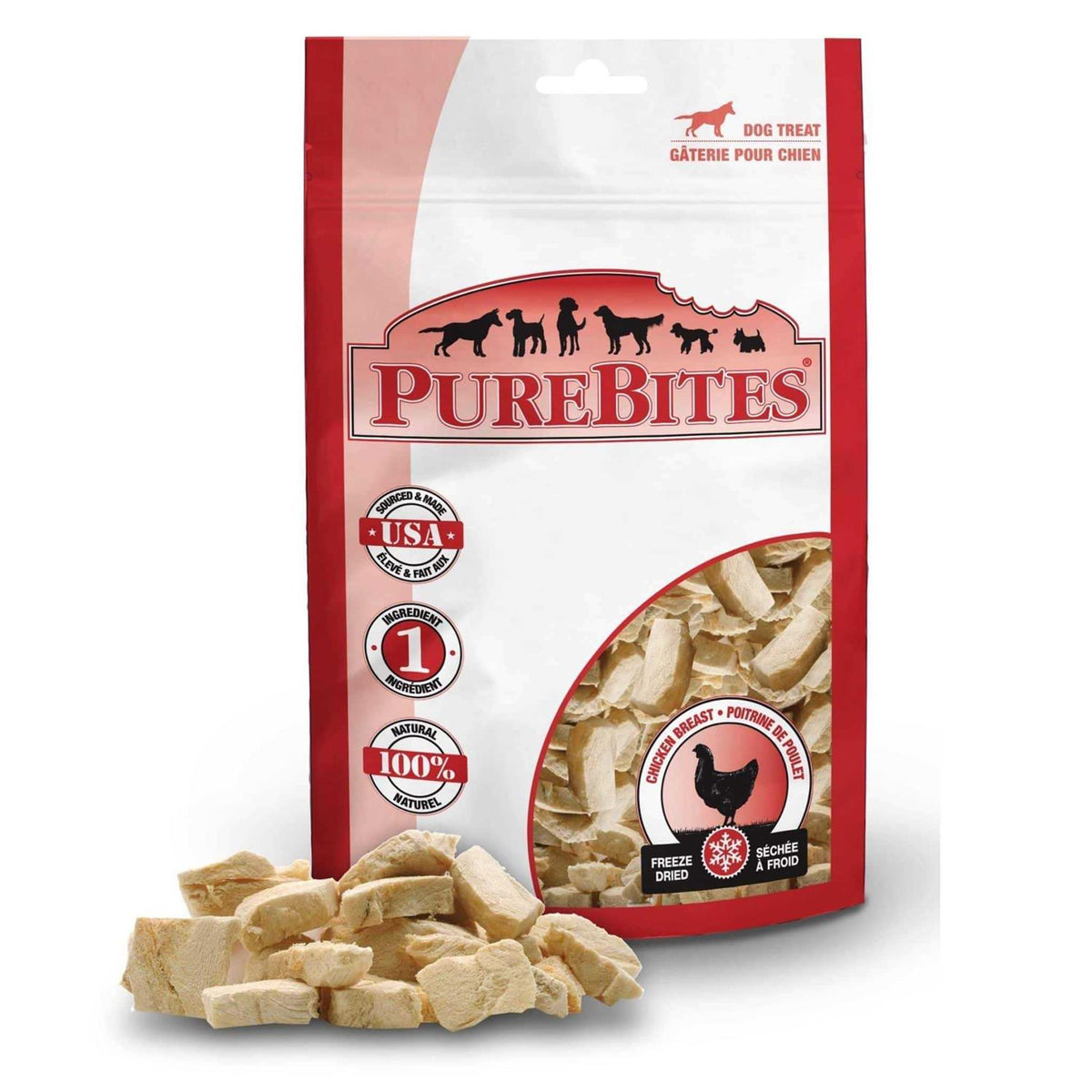 Chicken Breast Freeze Dried Dog Treats T238232