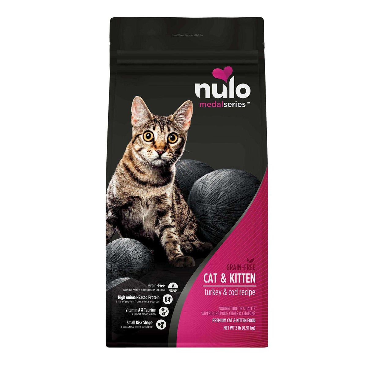 Grain-Free Turkey & Cod Dry Cat & Kitten Food X496