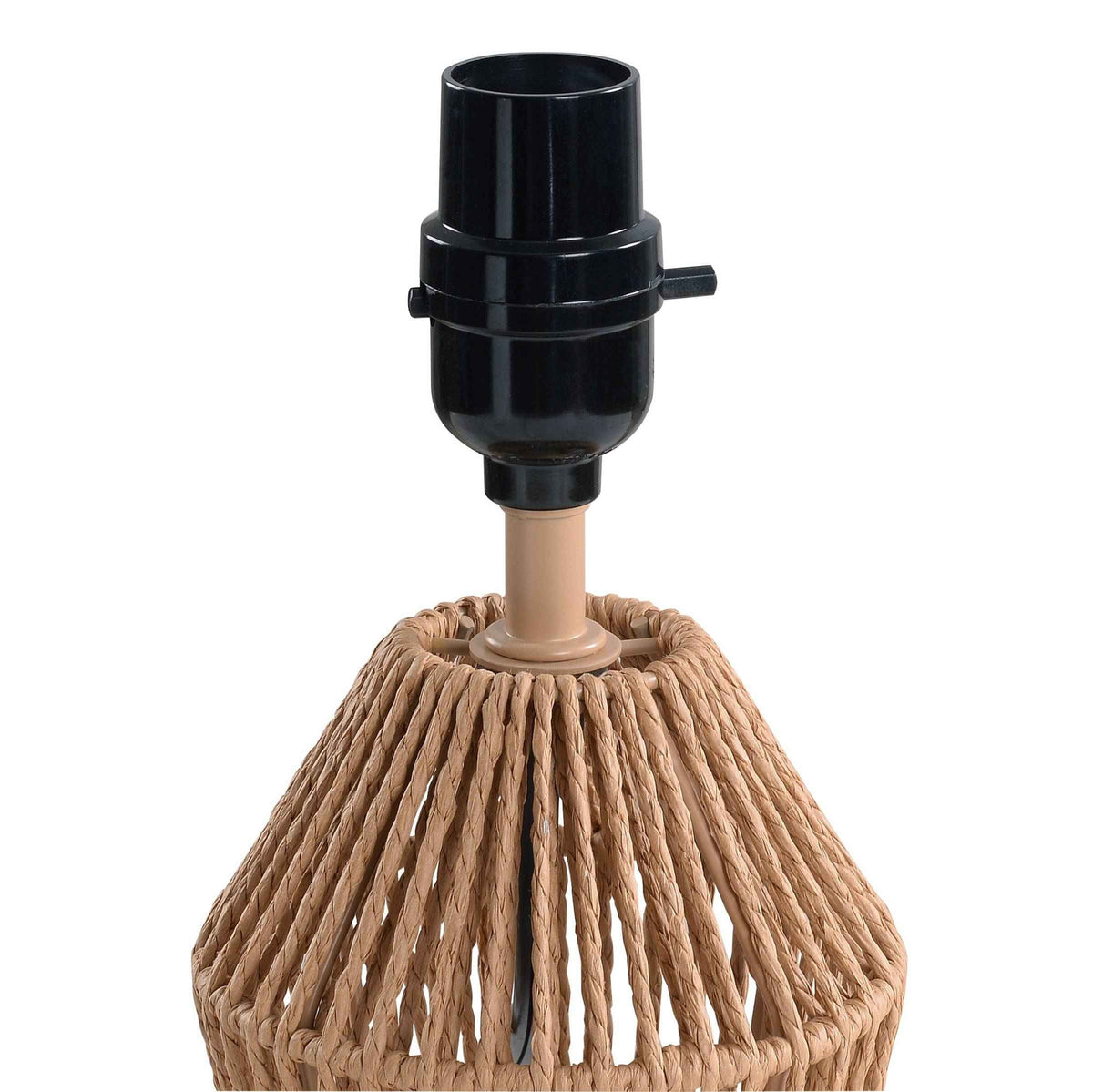 Mini Rattan Table Lamp with Shade L504