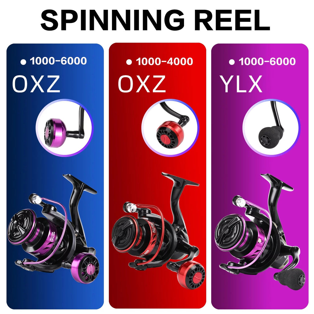 5.2:1 Gear Ratio Spinning Reel with Aluminum Spool S99918