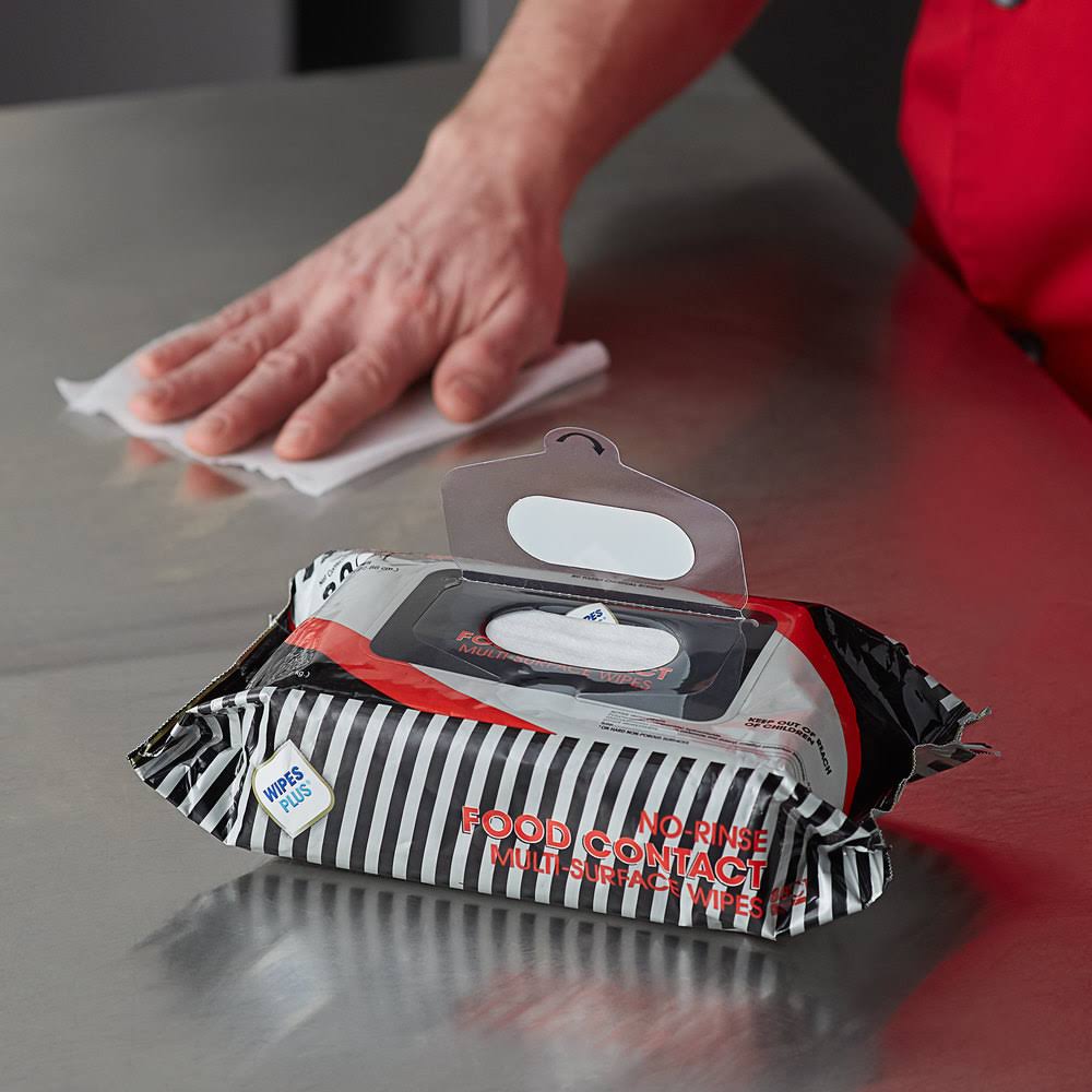 Food Contact Sanitizing Wipes 12/Case G7309