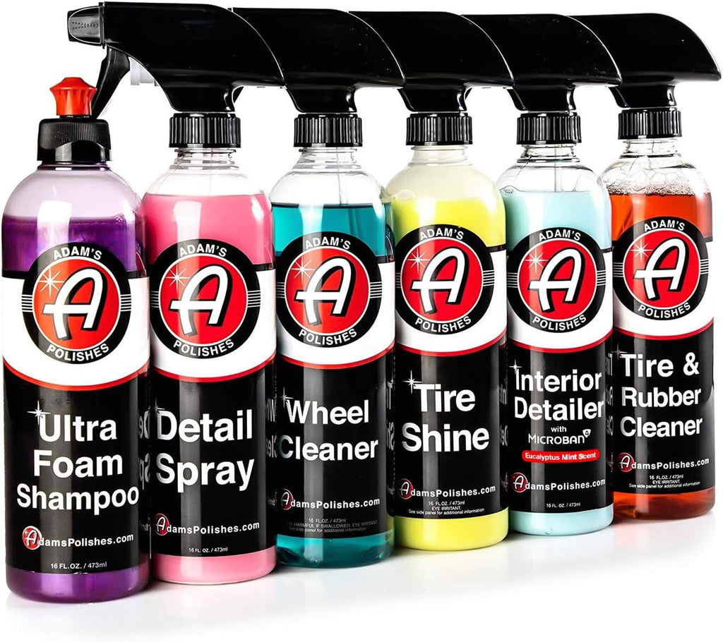 6 Pack Car Detailing Products E8134
