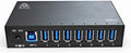 7 Port USB 3.0 Powered Hub with 12V 3A Power Adapter (Black) S31444