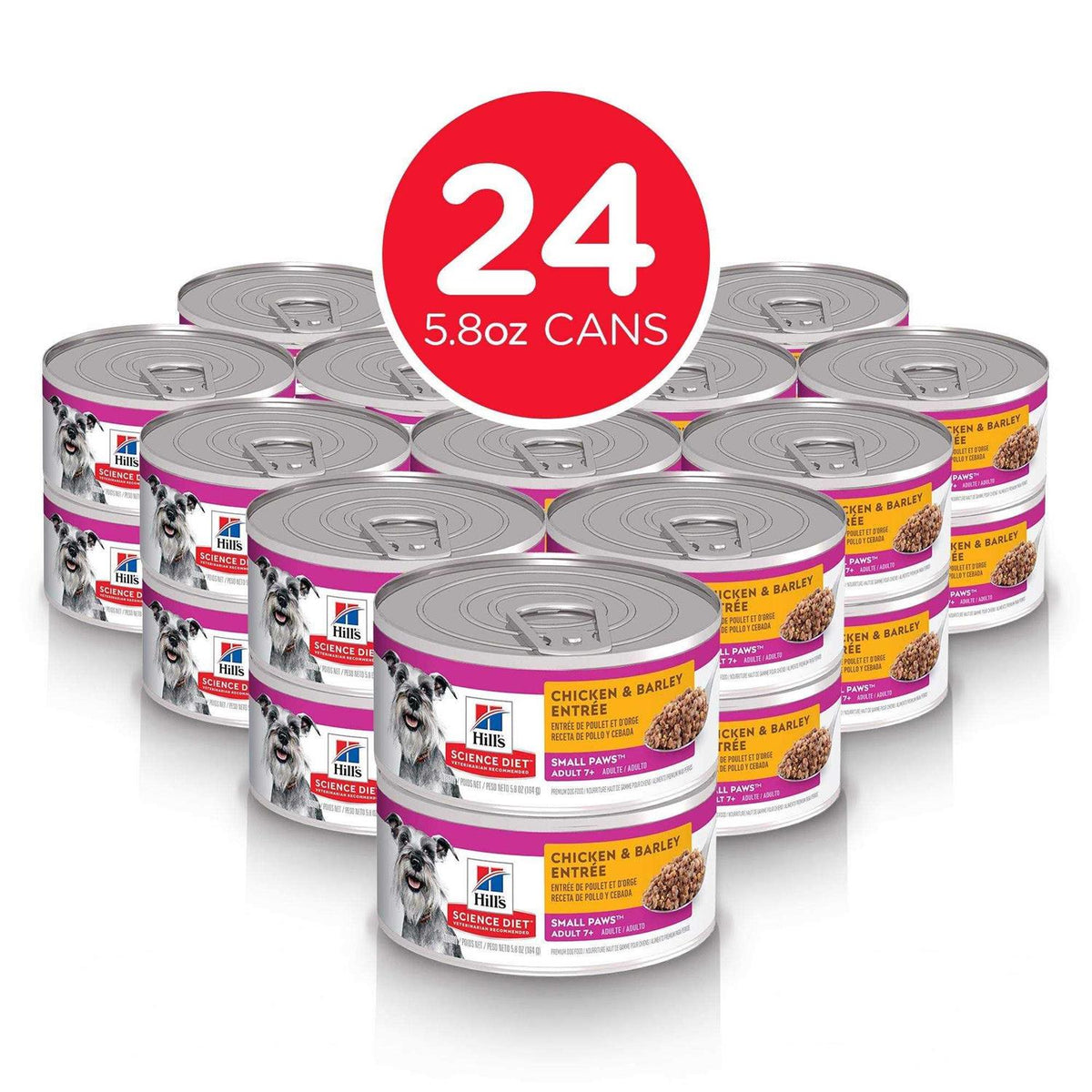 Adult 7+ Chicken & Barley Dog Food D376289