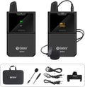 UHF Wireless Lavalier Microphone System with Transmitter and Receiver K135667