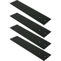 Black 3-1/2-inches x 16-inches 4-Pack L3377