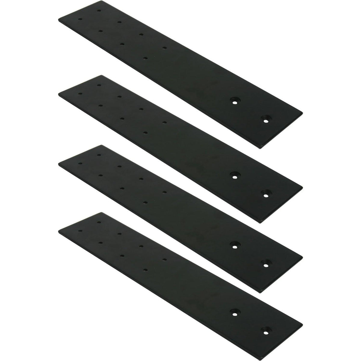 Black 3-1/2-inches x 16-inches 4-Pack L3377